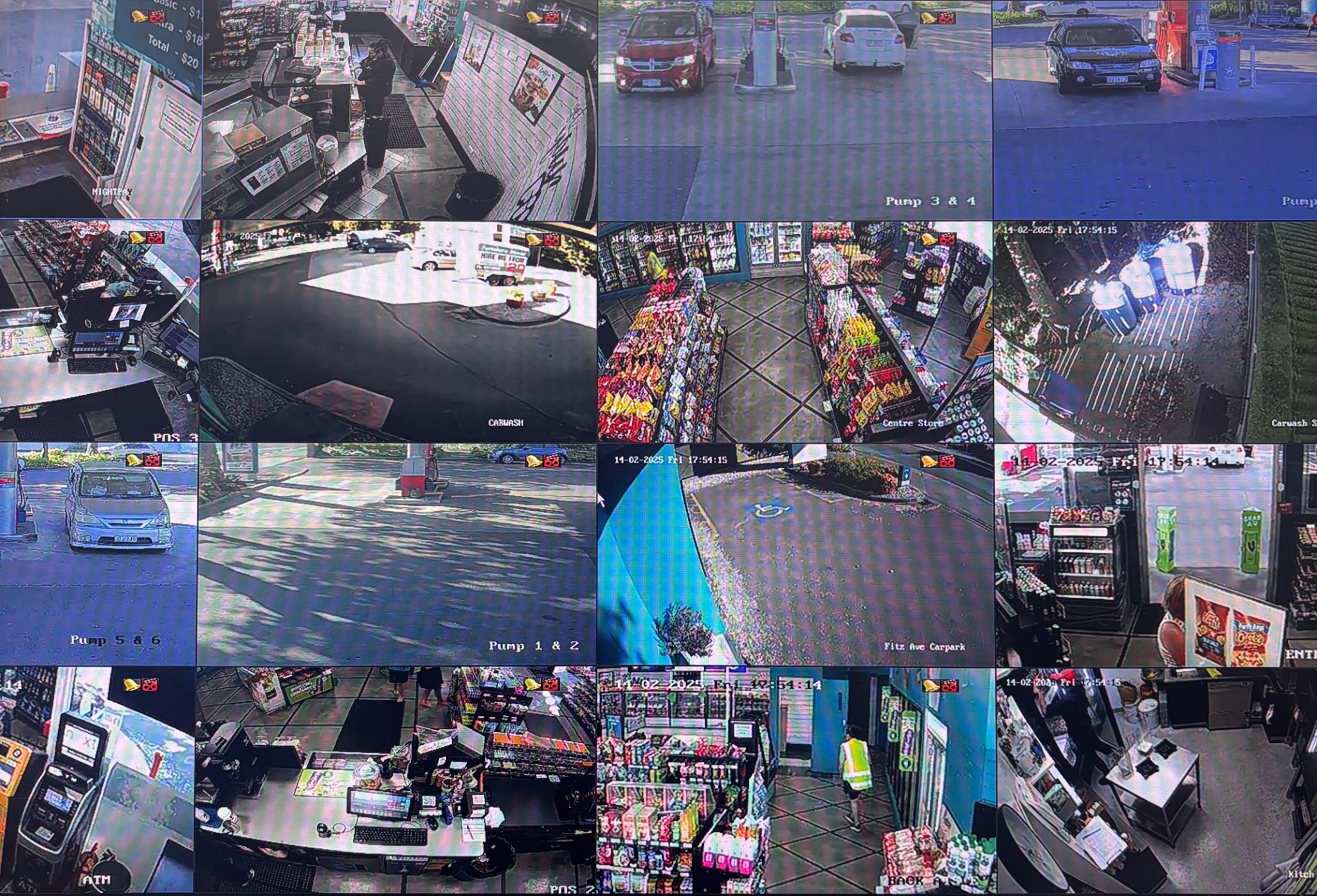 Security & CCTV multi-site monitoring