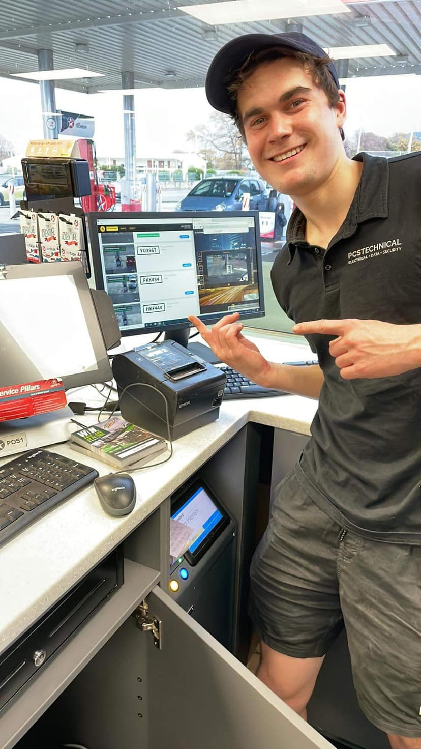 CCTV/LPR operator workstation